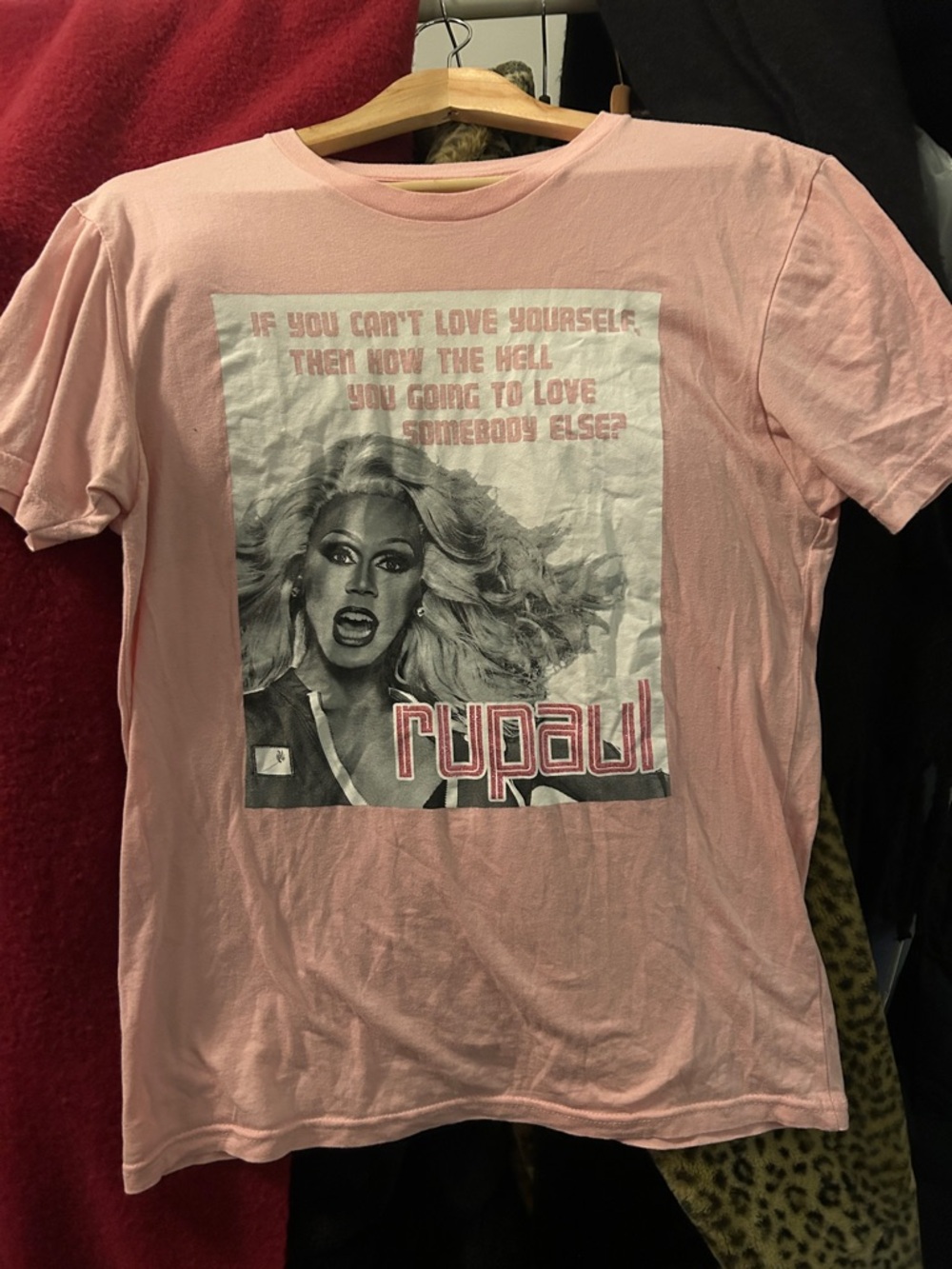 Pink RUPAUL Graphic Tee - Women’s Top